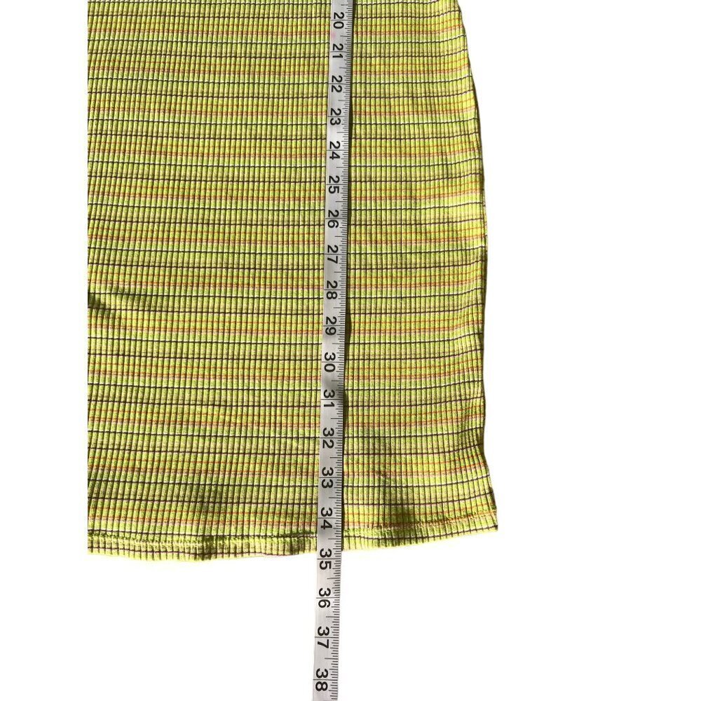 Wild Fable Women's Green Apple Stripe Dress - Picture 4 of 6